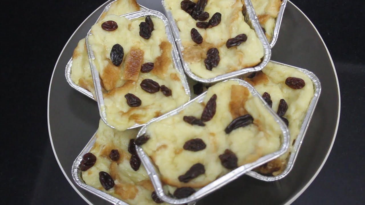 resep puding roti tawar