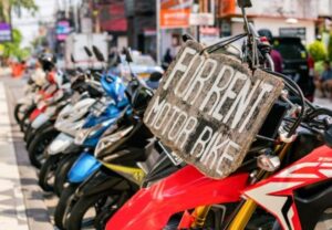 harga sewa motor