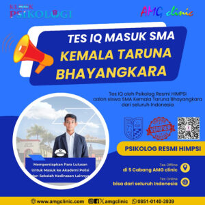 tempat tes iq daftar sma kemala taruna bhayangkara oleh Psikolog resmi himpsi
